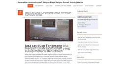 Desktop Screenshot of developerbangunrumah.com